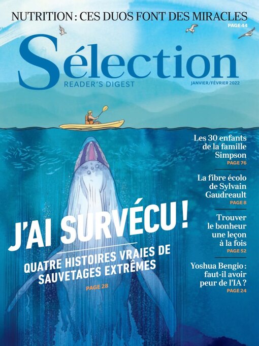 Cover image for Sélection du Reader's Digest: Janvier/Février 2022